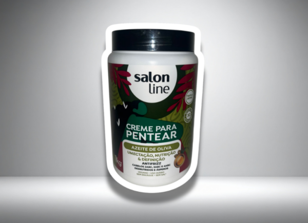 Creme para Pentear con Azeite de Oliva – Salon Line